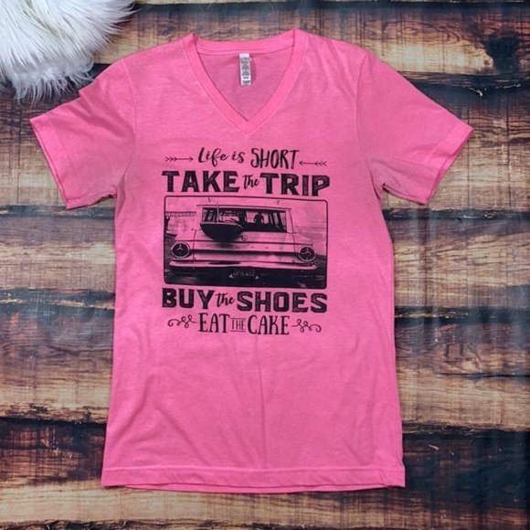 Life Is Short Graphic Tee Shirt - Picture 2 of 5